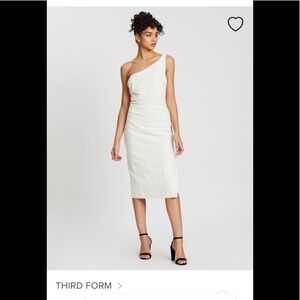 NWT Third Form size 4 Drifter one shoulder dress